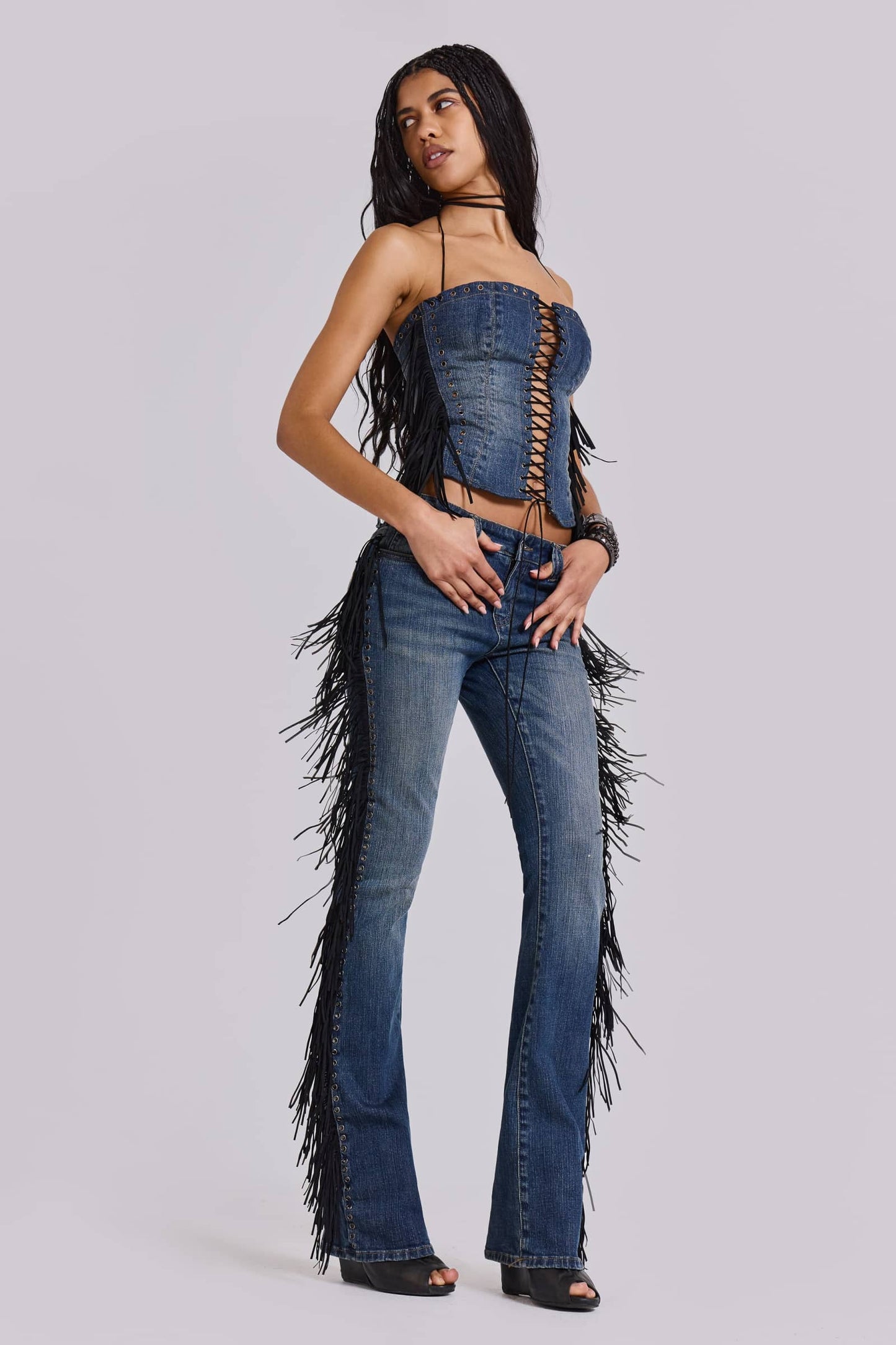 Fringe Bootcut Jeans!
