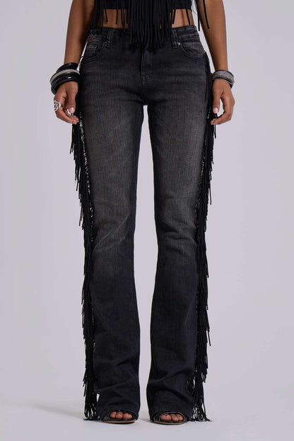 Fringe Bootcut Jeans!